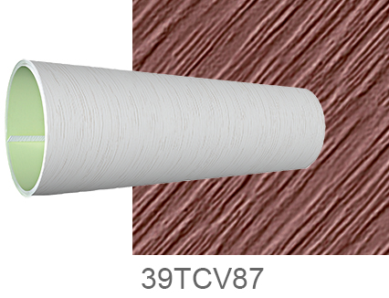 Exterior Wall Coverings PVC Trim Coil Heritage Red