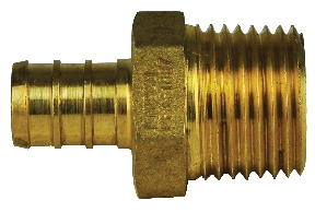 Plumbing Pex Male Pipe Adapter 3/4″ Pex x 1/2″ MPT