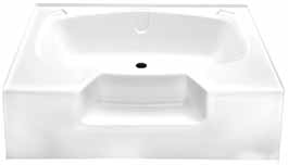 Plumbing Permalux Garden Tub 46 x 60, White, with Step
