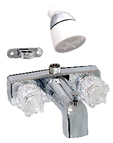 Plumbing Phoenix 4″ Tub/Shower Long Spout Riser For Exposed Shower
