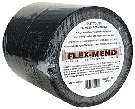 Sealants and Adhesives Bottom Closure Tape 6″ x 180′ to Repair Long Slits Around AC or Water Lines