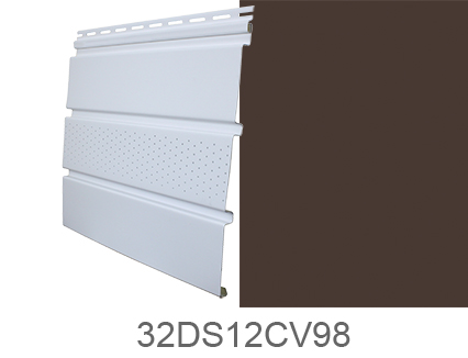 The Carrington Collection T4 CV Center Vent Siding Musket Brown
