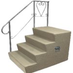 Steps, Decks, and Rails Fiberglass Steps The Economaster Display Unit Riser 7″ 28″ x 24″ x 36″