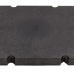 Setup and Transportation ABS Pier Cap Plate 1″ Cap Plate, 16″ x 1″ x 8″