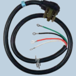 Appliances Power Cord 30 Amp Dryer 4 Prong 4 Wire 4′
