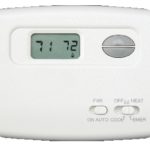 HVAC Thermostat Digital Non Programmable T-Stat (2H1C)
