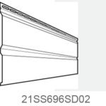 DuraSpan T2 SD SOLID Porch Panel White Birch