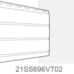 DuraSpan T2 VT Vented Porch Panel White Birch