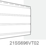 DuraSpan T2 VT Vented Porch Panel White Birch