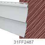 Fairfield D4 Siding Heritage Red 0.044 Natural Cedar Woodgrain