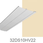 DuraSpan Hidden Vent Soffit – Double 5″ -Sunny Maize Matte Finish