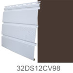 DuraSpan D5 VT Vented Siding Musket Brown