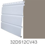 Exterior Wall Coverings T4 CV Center Vent Siding Pebble Clay .040 Premium Soffit (matte) Smooth