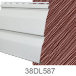 Fairfield DL5 Siding Heritage Red 0.044 Natural Cedar Woodgrain