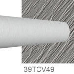 Exterior Wall Coverings Trim Coil Charcoal/Granite Grey  PVC Trim Coil
