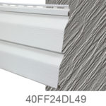 Fairfield DL4 Siding DL4 Siding Graphite Grey 0.044 Natural Cedar Woodgrain