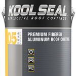 Sealants and Adhesives Kool Seal Premium Fibered Aluminum Roof Coating 5 Year .9 Gallon