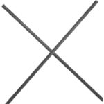 Setup and Transportation X Drive Anchor Rods Painted, Galvanized, 33″ x 3/4″, 8/Bundle