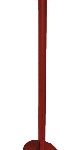 Setup and Transportation EZ Anchor 36″ x 3/4″ Shaft with 6″-4″ Heliz, Painted