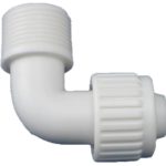 Plumbing Flair-It Male Elbow 1/2″ x 1/2″, Poly/Pex