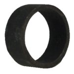 Plumbing Pex Copper Crimp Rings Black, Hardened Copper, 1/2″, 100/Bag