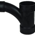 Plumbing ABS Wye Tee 1-1/2″ x 1-1/2″ x 1-1/2″ Long Turn