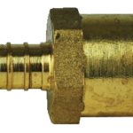 Plumbing Pex Female Pipe Adapter Brass, 1/2″ Pex x 1/2″ FP