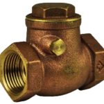 Plumbing Check Valve 3/4″ Double Brass Swing