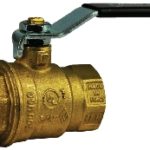 Plumbing Ball Valve 3/4″ FPT Brass Lever Heavy Duty