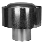 HVAC Draft Cap for Single Wall Pipe Application 5″