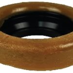 Plumbing Wax Gasket with Flange Fits 3″-4″ Wastelines