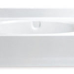 Plumbing Aquatic Fiberglass Soaker Tub 41 x 60 x 26 – White