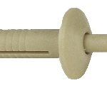 Plumbing White Surround Tub Rivets 25 per Package