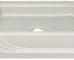 Plumbing One Piece Shower Pan 32 x 32 Almond