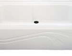 Plumbing Permalux Garden Tub 42 x 60, White, without Step