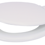 Plumbing Wood  Round Toilet Seat White