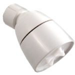 Plumbing 1/2″ ABS Shower Head with CP Ring