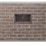 Foundation Covers Mason’s Brick Panel 36 x 60 Brown Brick, Vented, Bundle 5