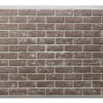 Foundation Covers Mason’s Brick Panel 48 x 60 Brown Brick, Bundle 5