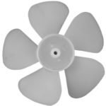 Appliances Range Hood Fan Blade Single Speed for Round Outlet