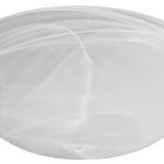 Electrical White Globe 13″ Alabaster White Globe