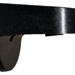 Electrical Exterior Fixture Black Plastic 7″