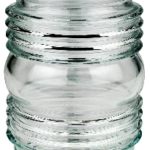 Electrical Glass Globe 6″ Clear Barrel Shape