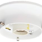 Electrical Ceiling Fixture 6″ 1LT Gloss White