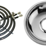 Appliances Range Drip Pan and Ring 6″