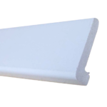 Plumbing Tub Molding White, 1-3/8″ x 7′