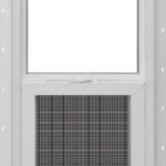 Doors and Windows Kinro Series 9750 Vinyl Double Pane Single Hung 14″ x 39″