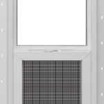 Doors and Windows Kinro Series 9750 Vinyl Double Pane Single Hung 14″ x 40″