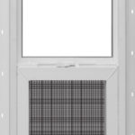 Doors and Windows Kinro Series 9750 Vinyl Double Pane Single Hung 14″ x 53″