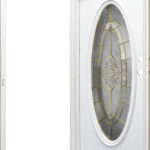 Doors and Windows Kinro Series 7660 Left Hand 34″ x 76″ with Full Oval Lite